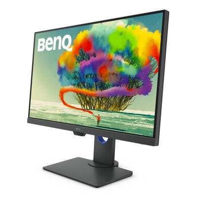 Monitor BenQ PD2705Q 27'' WQHD IPS HDMI DisplayPort USB-C LED Grigio Scuro