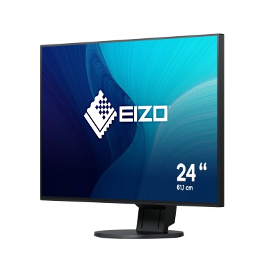 Monitor EIZO EV2456-BK 24'' WUXGA IPS HDMI DisplayPort DVI VGA LED Nero