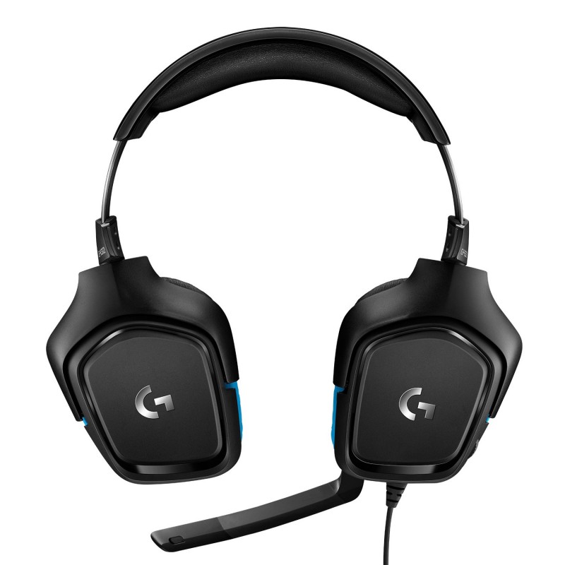 Headset Gaming Logitech G432 Gaming Nero Blu