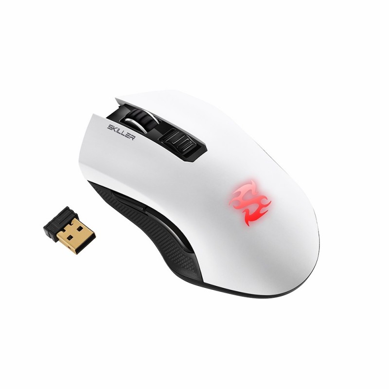 Mouse Gaming Sharkoon SKILLER SGM3 Bianco