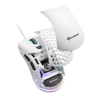 Mouse Gaming Sharkoon Light 200 Bianco