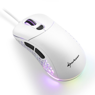 Mouse Gaming Sharkoon Light 200 Bianco