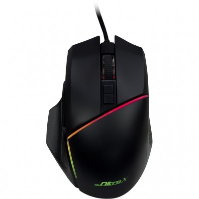 Mouse Inter-Tech Nitrox GT-100 RGB gaming Nero