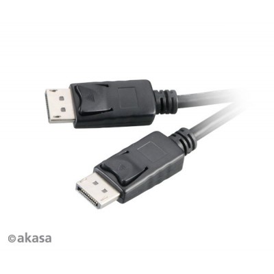 Cavo DisplayPort Akasa Nero  2m