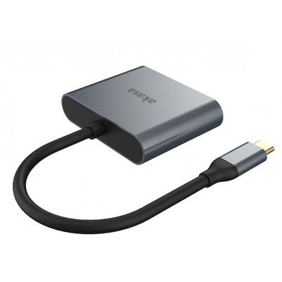 Cavo Adattatore USB-C con doppio HDMI MST Akasa 4K 60Hz 4K 30Hz