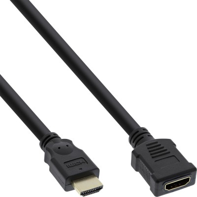 Cavo prolunga HDMI InLine Nero 2 m