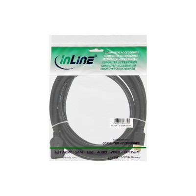 Cavo prolunga HDMI InLine Nero 1 m