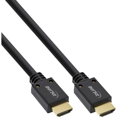 Cavo HDMI ad altissima velocità InLine 8K 4K Nero 3m