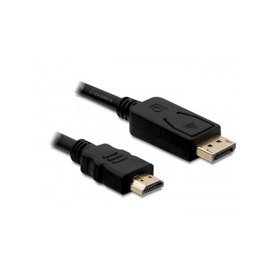 Cavo Adattatore Delock da DisplayPort a HDMI 2m Maschio Maschio Nero