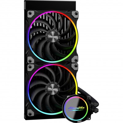 Dissipatore Alpenföhn Gletscherwasser 280 ARGB Nero Dissipatore Alpenföhn Gletscherwasser 280 ARGB Nero