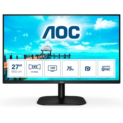 Monitor AOC 27B2QAM 27'' FullHD 75 Hz Adaptive-Sync Nero