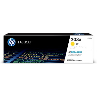 Toner HP giallo CF542A 203A 1300 pagine