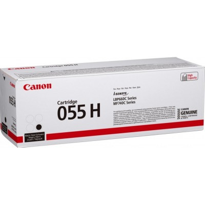 Toner Canon nero 055 hbk 3020C002 7600 pagine