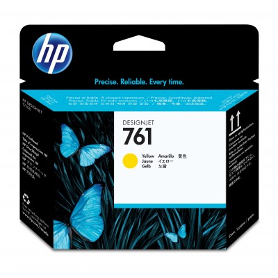 HP Testina Per Stampa CH645A 761 Giallo