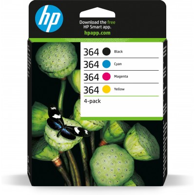 HP Multipack nero   ciano   magenta   giallo N9J73AE 364 4x inchiostro HP 364 bk + c + m + y