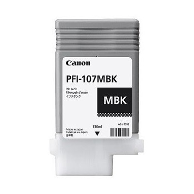 Cartuccia Canon PFI-107MBK Nero Opaco