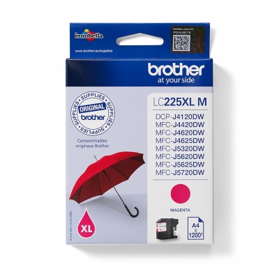 Cartuccia Brother LC225XLM Magenta