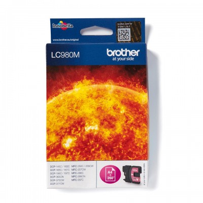 Cartuccia Brother LC980M Magenta