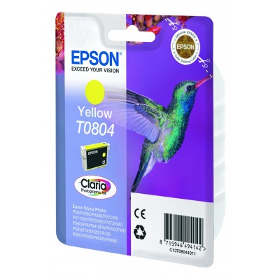 Cartuccia Epson C13T08044011 T0804 Giallo