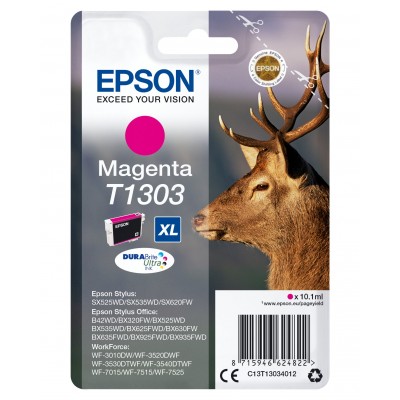 Cartuccia Epson d'inchiostro magenta C13T13034012 T1303 ~755 pagine 10,1ml