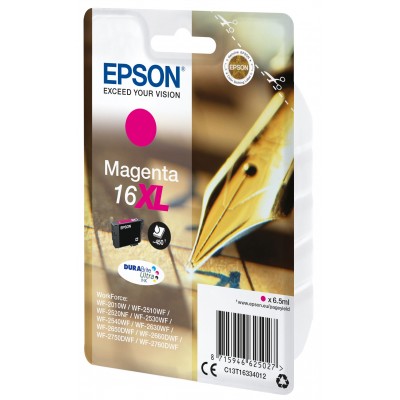 Cartuccia Epson d'inchiostro magenta C13T16334012 T1633 ~450 pagine 6,5ml Cartuccie d´inchiostro XL