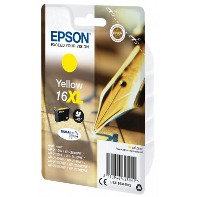 Cartuccia Epson d'inchiostro giallo C13T16344012 T1634 ~450 pagine 6,5ml Cartuccie d' inchiostro XL