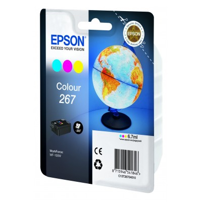 Cartuccia Epson C13T26704010 T267 Colore