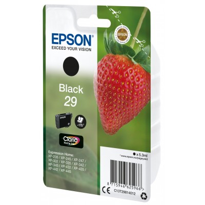 Cartuccia Epson d'inchiostro nero C13T29814012 T2981 ~175 pagine 5,3ml C13T29814010