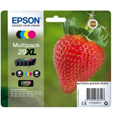 Multipack Epson nero   ciano   magenta   giallo C13T29964012 T2996