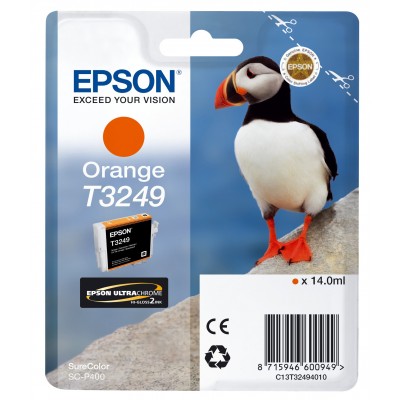 Cartuccia Epson C13T32494010 T3249 Arancione