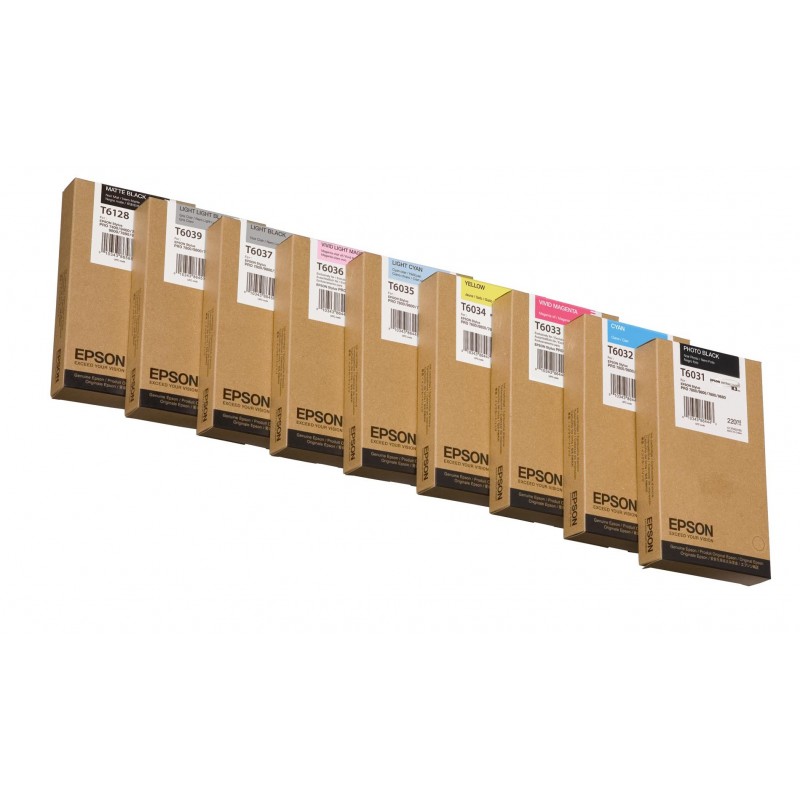 Cartuccia Epson d'inchiostro giallo C13T603400 T6034 220ml