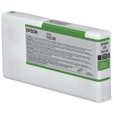 Cartuccia Epson d'inchiostro Verde C13T653B00 T653B 200ml