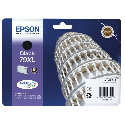 Cartuccia Epson C13T79014010 T7901 Nero 79XL