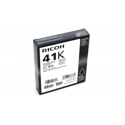 Cartuccia Gelo Ricoh 405761 GC 41 bk Nero