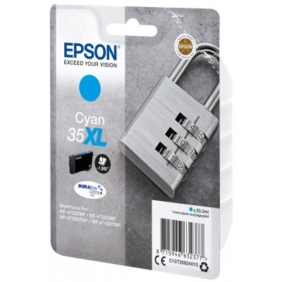 Cartuccia Epson C13T35924010 T3592 Ciano