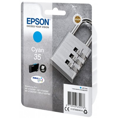 Cartuccia Epson C13T35824010 T3582 Ciano