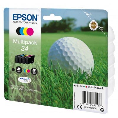 Cartuccia Epson C13T34664010 34 Multipack