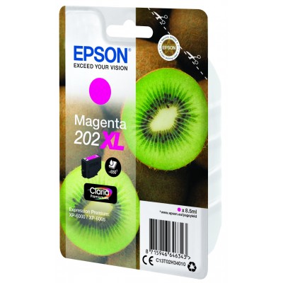 Cartuccia Epson d'inchiostro magenta C13T02H34010 202XL 650 pagine 8.5ml