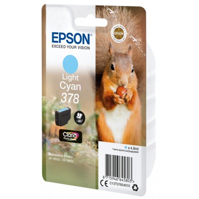 Cartuccia Epson d'inchiostro ciano C13T37854010 378 ~360 pagine 4,8ml