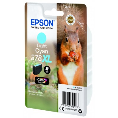 Cartuccia Epson d'inchiostro ciano (chiaro) C13T37954010 378XL 830 pagine 10.3ml