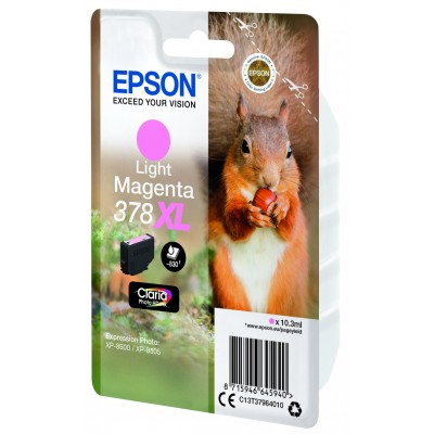 Cartuccia Epson d'inchiostro magenta (chiaro) C13T37964010 378XL 830 pagine 10.3ml