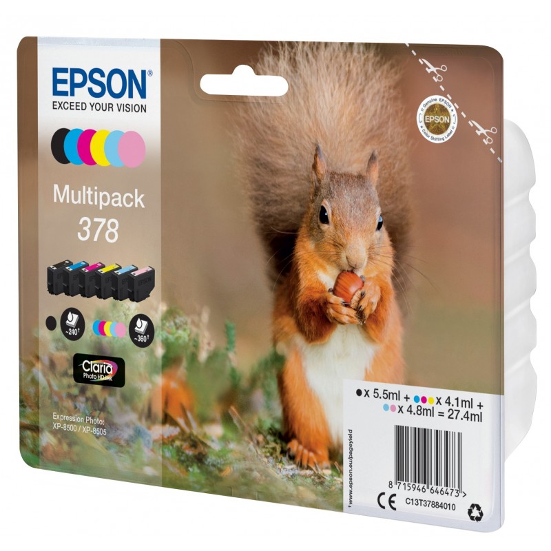 Epson Multipack C13T37884010 378