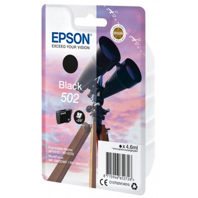 Cartuccia Epson d'inchiostro nero C13T02V14010 502 210 pagine 4.6ml