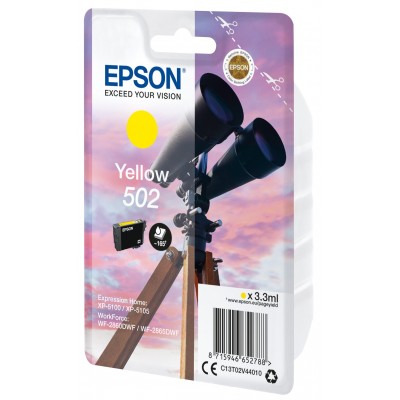 Cartuccia Epson d'inchiostro giallo C13T02V44010 502 165 pagine 3.3ml