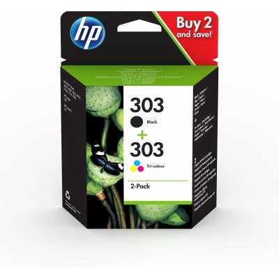 HP Multipack nero   differenti colori 3YM92AE 303