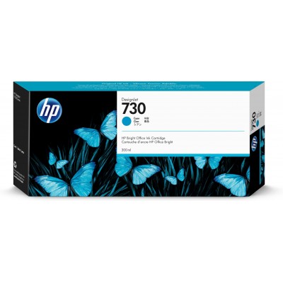 Cartuccia HP d'inchiostro ciano P2V68A 730 300ml