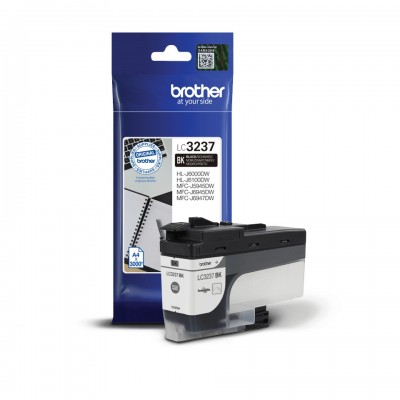 Cartuccia Brother d'inchiostro nero LC3237BK LC-3237BK 3000 pagine