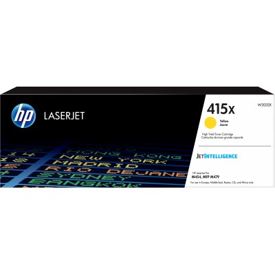 Toner HP giallo W2032X 415X 6000 pagine