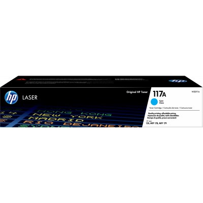 Toner HP ciano W2071A 117A 700 pagine