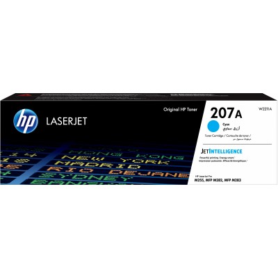 Toner HP ciano W2211A 207A 1250 pagine